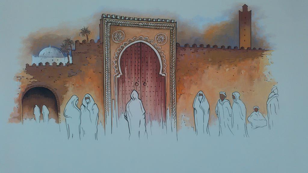 סידי קאוקי Auberge Du Marabout מראה חיצוני תמונה